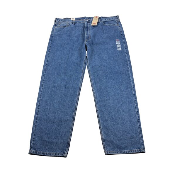 Levis 550 Relaxed Fit Tapered Leg Denim Jeans Mens Big & Tall Size 48 x 34 NWT - Picture 3 of 10